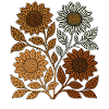 Boho Safari Sunflowers
