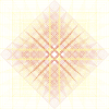 Cube Dots Drahtgitter 3D geometrisches Gitter