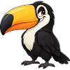 Toucan Vogel Paradiesvogel Cartoon süß