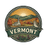 Vermont Green Mountains Herbstreise-Abzeichen