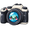 Kawaii Kamera Blickfang