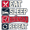 Eat Sleep Rhönrad Repeat