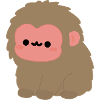 Kawaii Japanischer Makake