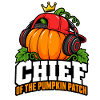 Kürbis Chef Patch Kopfhörer