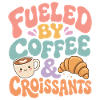 Croissants Kawaii Kaffee