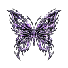 Chrom Schmetterling
