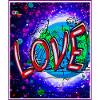 Love im Neon-Kosmos