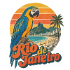 Rio de Janeiro Papagei Geschenk