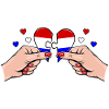 Holland Frauenhände Herzpuzzle