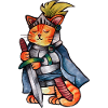 Katzenritter des Mutes