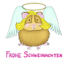 Weihnachtsengerl Meerschweinchen 