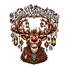 Rentierkrone mit Laternen
