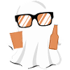 Halloween Buhs lustig