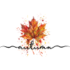 Herbst | Herbstblatt Aquarell