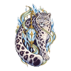 Kristall Leopard Fabelwelt