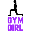 Gym Girl Kraft-Attitüde