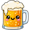 Kawaii Bierkrug Jubel