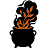 Hexenkessel Zaubertrank Logo