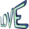 Liebes Neon Schriftzug