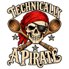 Technisch Ein Pirat Schädel