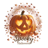 Sparky - Herzaugen Kürbis Halloween Design