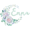 Enna Blütenname Aquarell