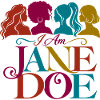 Ich bin Jane Doe Regenbogenporträt