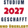 Studium 2027 geschafft und überlebt Abschluss