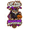 RobVibe Wildclub – Halloween-Hexeneule