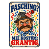 Fasching Kostüm grantig