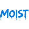 Moist Graffiti Blau Tropfen