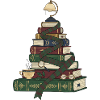 Weihnachtsbaum aus Büchern