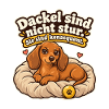 Dackelbesitzer Dackel Spruch Stur Konsequent