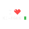 I ♥ KI-Agent – Terminal Pixelherz