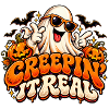 Creepin' It Real | Retro Halloween-Geist