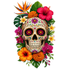 Halloween Sugar Skull Sugarskull 