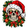 Christmas Skull