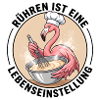 Rühren Lebenseinstellung Flamingo