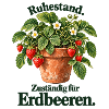 Ruhestand – Zuständig für Erdbeeren | Illustration