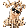 Wunschlos glücklich – Lustiger Lama Spruch