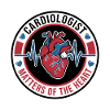 Kardiologe anatomisches Herz-EKG-Abzeichen Geschenk