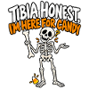 Tibia ehrlich: Skelet Candy Spruch