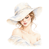 Portrait einer Frau mit Hut