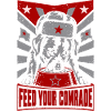 Kamerad Hund Futterbanner Propaganda