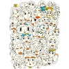 Gesichter auf und über Gesichter
