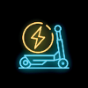 Neon Blitz Scooter