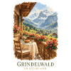 Grindelwald Schweiz Bergflucht
