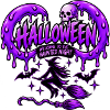 Lila Spuk-Halloween