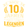 10 Jähriges Firmenjubiläum Dienstjubiläum Arbeit