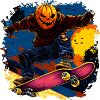 Halloween Skater / Skateboard Halloween